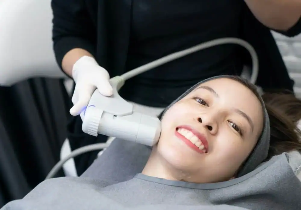 HIFU treatment Hockley in progress