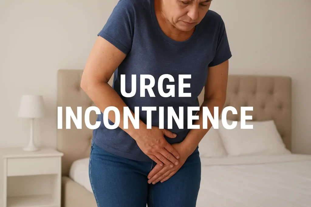 how to manage urge incontinence Hockley symptoms