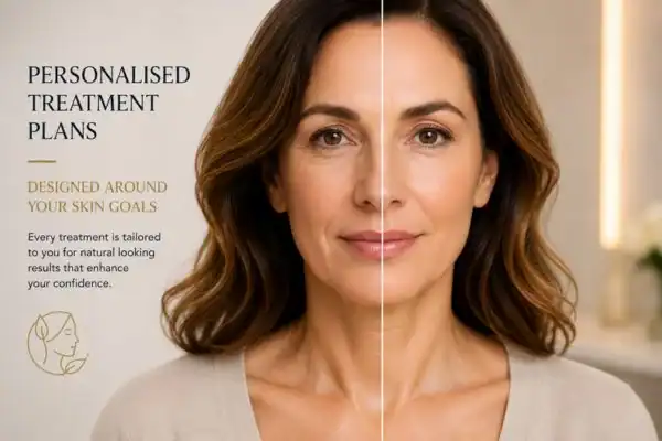 Before and after results of Collagen Lift Therapy Hockley