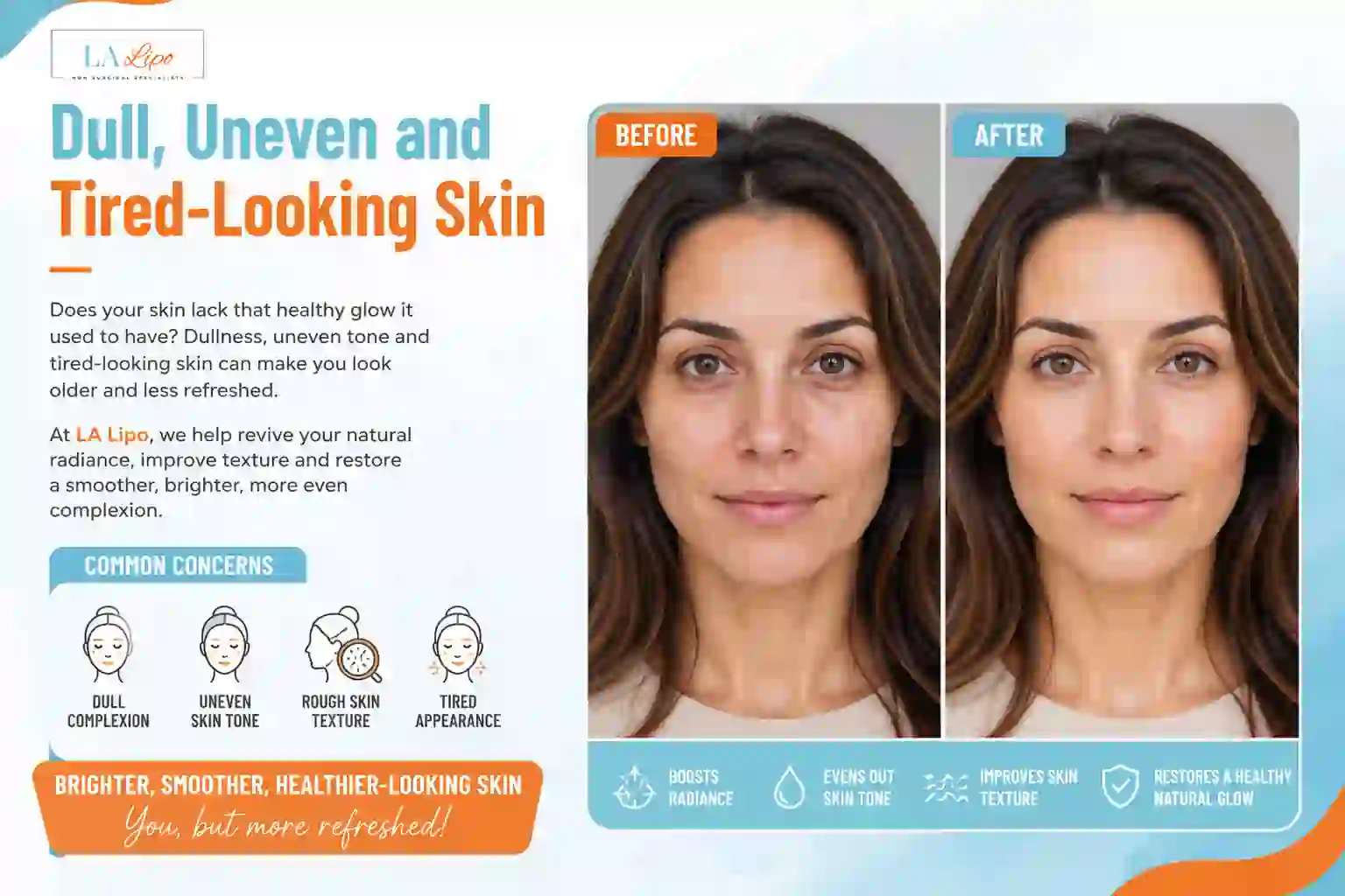 Sign #5: Dull, Uneven and Tired-Looking Skin Hockley
